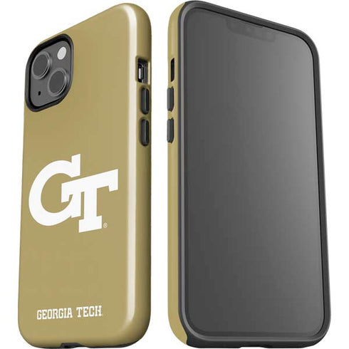 Georgia Institute of Technology Gold GT iPhone 15 Impact Case
